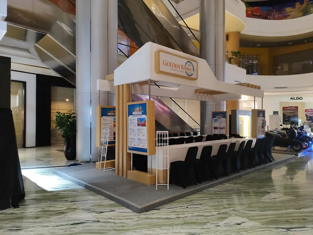 SPECIAL BOOTH GOLDEN RAMA - Special Booth Design di YOGYAKARTA
