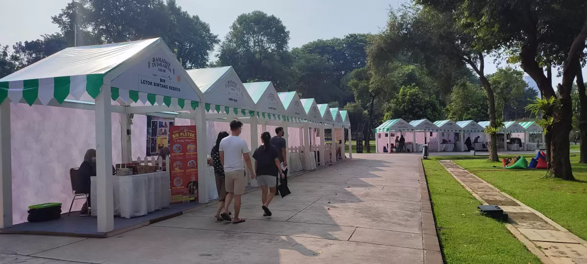 BOOTH PAMERAN OUTDOOR DI MONAS - Project Gallery Image
