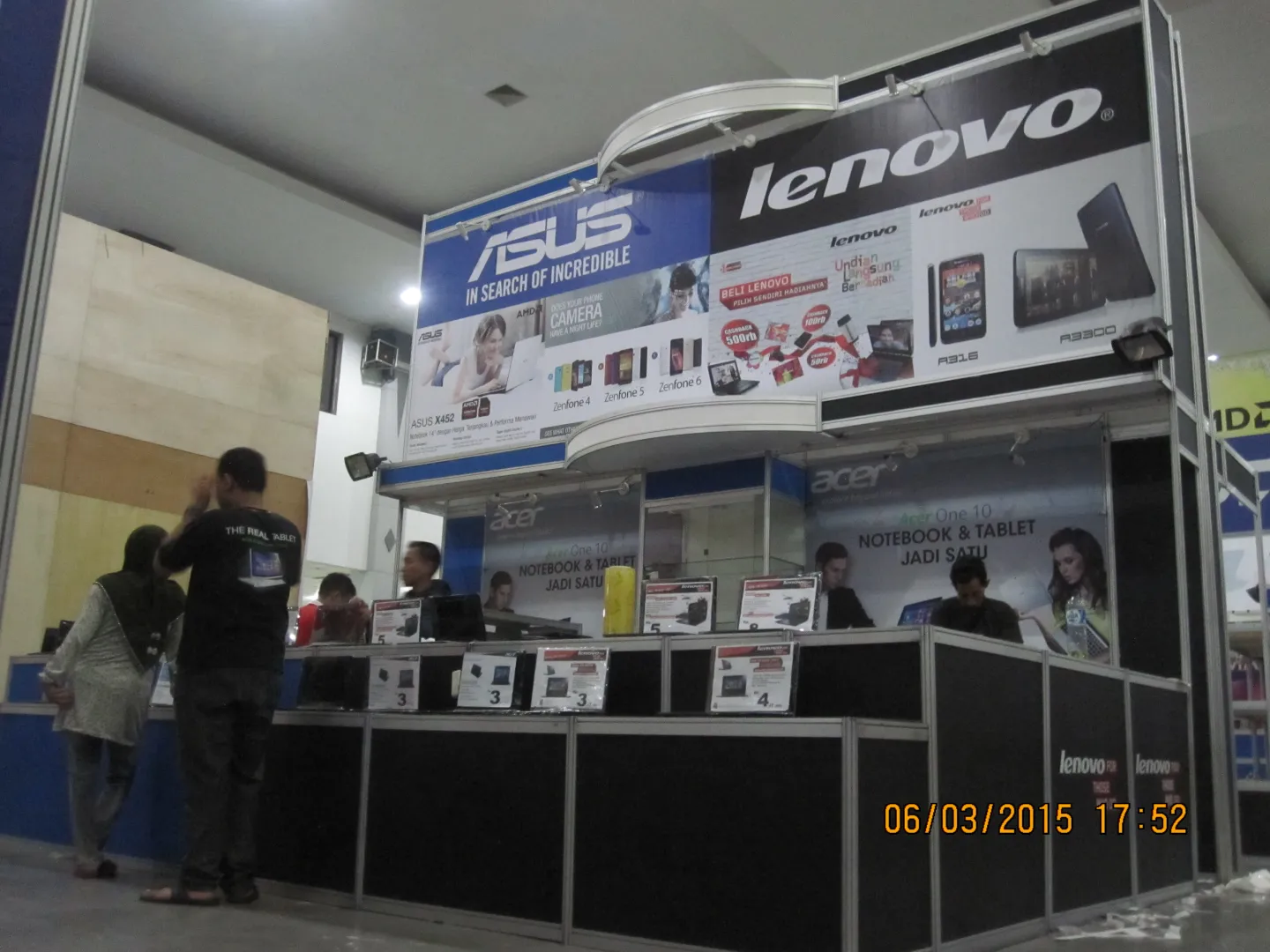 SPECIAL SYSTEM BOOTH DI MBC - Special system Allumunium R8 di YOGYAKARTA